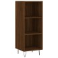 vidaXL Aparador alto madera contrachapada roble marrón 34,5x34x180 cm vidaXL Aparador alto madera contrachapada roble marrón 34,5x34x180 cm