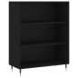 vidaXL Aparador alto madera contrachapada negro 69,5x34x180 cm vidaXL Aparador alto madera contrachapada negro 69,5x34x180 cm