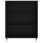 vidaXL Aparador alto madera contrachapada negro 69,5x34x180 cm vidaXL Aparador alto madera contrachapada negro 69,5x34x180 cm