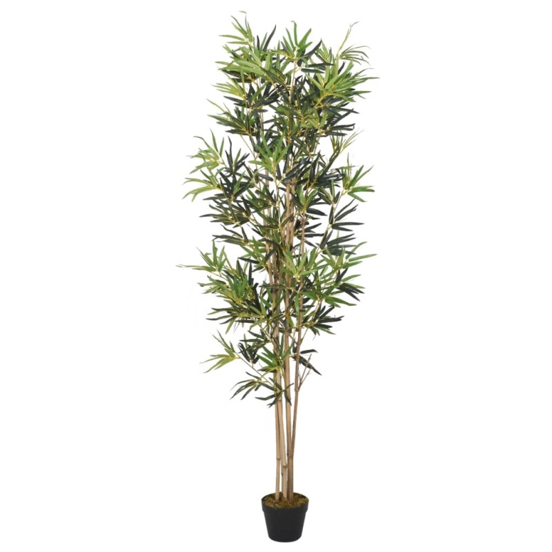 vidaXL Árbol de bambú artificial con 828 hojas verde 150 cm vidaXL Árbol de bambú artificial con 828 hojas verde 150 cm