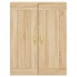vidaXL Aparador alto madera contrachapada color roble 69,5x34x180 cm vidaXL Aparador alto madera contrachapada color roble 69,5x34x180 cm