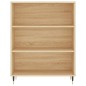 vidaXL Aparador alto madera contrachapada color roble 69,5x34x180 cm vidaXL Aparador alto madera contrachapada color roble 69,5x34x180 cm