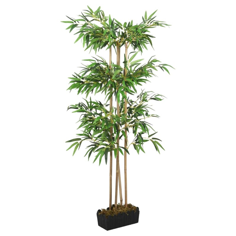 vidaXL Árbol de bambú artificial con 1216 hojas verde 180 cm vidaXL Árbol de bambú artificial con 1216 hojas verde 180 cm