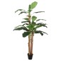 vidaXL Árbol de plátano artificial 9 hojas verde 120 cm vidaXL Árbol de plátano artificial 9 hojas verde 120 cm