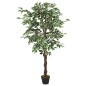 vidaXL Ficus artificial con 1008 hojas verde 180 cm vidaXL Ficus artificial con 1008 hojas verde 180 cm