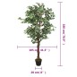 vidaXL Ficus artificial con 1008 hojas verde 180 cm vidaXL Ficus artificial con 1008 hojas verde 180 cm