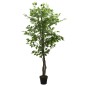 vidaXL Árbol ficus artificial 630 hojas verde 120 cm vidaXL Árbol ficus artificial 630 hojas verde 120 cm