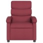 vidaXL Sillón reclinable de tela rojo tinto vidaXL Sillón reclinable de tela rojo tinto