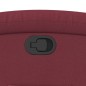 vidaXL Sillón reclinable de tela rojo tinto vidaXL Sillón reclinable de tela rojo tinto