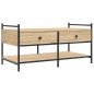 vidaXL Mesa de centro madera de ingeniería roble Sonoma 99x50x50 cm vidaXL Mesa de centro madera de ingeniería roble Sonoma 99x50x50 cm