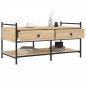 vidaXL Mesa de centro madera de ingeniería roble Sonoma 99x50x50 cm vidaXL Mesa de centro madera de ingeniería roble Sonoma 99x50x50 cm