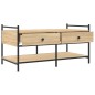 vidaXL Mesa de centro madera de ingeniería roble Sonoma 99x50x50 cm vidaXL Mesa de centro madera de ingeniería roble Sonoma 99x50x50 cm