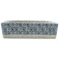 vidaXL Lavabo de encimera rectangular cerámica gris azul 46x35,5x13 cm vidaXL Lavabo de encimera rectangular cerámica gris azul 46x35,5x13 cm