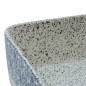 vidaXL Lavabo de encimera rectangular cerámica gris azul 46x35,5x13 cm vidaXL Lavabo de encimera rectangular cerámica gris azul 46x35,5x13 cm