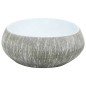vidaXL Lavabo sobre encimera ovalado cerámica gris y azul 59x40x15 cm vidaXL Lavabo sobre encimera ovalado cerámica gris y azul 59x40x15 cm