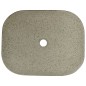 vidaXL Lavabo encimera rectangular cerámica gris negro 48x37,5x13,5 cm vidaXL Lavabo encimera rectangular cerámica gris negro 48x37,5x13,5 cm