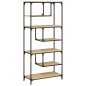 vidaXL Estantería madera de ingeniería roble Sonoma 81x36x176 cm vidaXL Estantería madera de ingeniería roble Sonoma 81x36x176 cm
