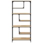 vidaXL Estantería madera de ingeniería roble Sonoma 81x36x176 cm vidaXL Estantería madera de ingeniería roble Sonoma 81x36x176 cm