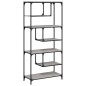 vidaXL Estantería madera de ingeniería gris Sonoma 81x36x176 cm vidaXL Estantería madera de ingeniería gris Sonoma 81x36x176 cm