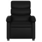 vidaXL Sillón de masaje reclinable cuero sintético negro vidaXL Sillón de masaje reclinable cuero sintético negro