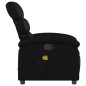 vidaXL Sillón de masaje reclinable cuero sintético negro vidaXL Sillón de masaje reclinable cuero sintético negro