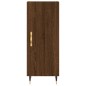 vidaXL Aparador alto madera contrachapada roble marrón 34,5x34x180 cm vidaXL Aparador alto madera contrachapada roble marrón 34,5x34x180 cm