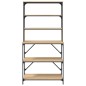 vidaXL Estantería cocina 6 niveles madera ingeniería roble 90x40x180cm