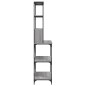 vidaXL Estantería cocina 6 niveles madera gris Sonoma 90x40x180 cm vidaXL Estantería cocina 6 niveles madera gris Sonoma 90x40x180 cm