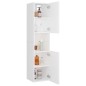 vidaXL Armario de baño madera contrachapada blanco 30x30x130 cm vidaXL Armario de baño madera contrachapada blanco 30x30x130 cm