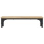 vidaXL Soporte de pantalla madera ingeniería roble Sonoma 55x23x14 cm vidaXL Soporte de pantalla madera ingeniería roble Sonoma 55x23x14 cm