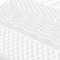 vidaXL Sofá cama nido con colchón tela crema 100x200 cm vidaXL Sofá cama nido con colchón tela crema 100x200 cm