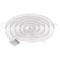 vidaXL Generador de humo frío redondo acero inoxidable 33,5 cm