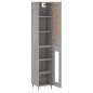 vidaXL Aparador alto madera contrachapada gris Sonoma 34,5x34x180 cm vidaXL Aparador alto madera contrachapada gris Sonoma 34,5x34x180 cm