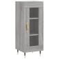vidaXL Aparador alto madera contrachapada gris Sonoma 34,5x34x180 cm vidaXL Aparador alto madera contrachapada gris Sonoma 34,5x34x180 cm