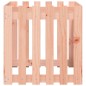 vidaXL Jardinera con diseño de valla madera maciza Douglas 60x60x60 cm vidaXL Jardinera con diseño de valla madera maciza Douglas 60x60x60 cm