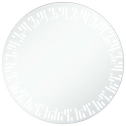 vidaXL Espejo de baño con LED 70 cm