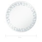 vidaXL Espejo de baño con LED 70 cm vidaXL Espejo de baño con LED 70 cm