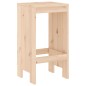 vidaXL Set de mesa y taburetes altos jardín 5 pzas madera maciza pino vidaXL Set de mesa y taburetes altos jardín 5 pzas madera maciza pino