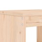 vidaXL Set de mesa y taburetes altos jardín 5 pzas madera maciza pino vidaXL Set de mesa y taburetes altos jardín 5 pzas madera maciza pino