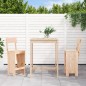 vidaXL Set de mesa y taburetes altos 3 piezas madera maciza de pino vidaXL Set de mesa y taburetes altos 3 piezas madera maciza de pino