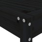 vidaXL Set de mesa y taburetes altos jardín 5 piezas madera pino negro vidaXL Set de mesa y taburetes altos jardín 5 piezas madera pino negro