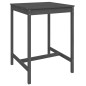 vidaXL Set de mesa y taburetes altos jardín 5 piezas madera pino gris vidaXL Set de mesa y taburetes altos jardín 5 piezas madera pino gris