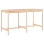 vidaXL Set de mesa y taburetes altos jardín 9 pzas madera maciza pino vidaXL Set de mesa y taburetes altos jardín 9 pzas madera maciza pino
