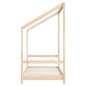 vidaXL Estructura de cama de niños madera maciza de pino 2x(80x160) cm