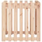 vidaXL Jardinera con diseño de valla madera maciza de pino 70x70x70 cm vidaXL Jardinera con diseño de valla madera maciza de pino 70x70x70 cm