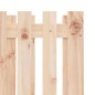 vidaXL Jardinera con diseño de valla madera maciza de pino 70x70x70 cm vidaXL Jardinera con diseño de valla madera maciza de pino 70x70x70 cm