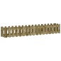 vidaXL Arriate elevado jardín valla madera impregnada pino 200x30x30cm vidaXL Arriate elevado jardín valla madera impregnada pino 200x30x30cm