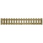 vidaXL Arriate elevado jardín valla madera impregnada pino 200x30x30cm vidaXL Arriate elevado jardín valla madera impregnada pino 200x30x30cm