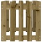 vidaXL Arriate elevado jardín valla madera impregnada pino 100x50x50cm vidaXL Arriate elevado jardín valla madera impregnada pino 100x50x50cm