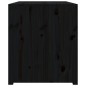 vidaXL Mueble de cocina exterior madera maciza pino negro 106x55x64 cm vidaXL Mueble de cocina exterior madera maciza pino negro 106x55x64 cm